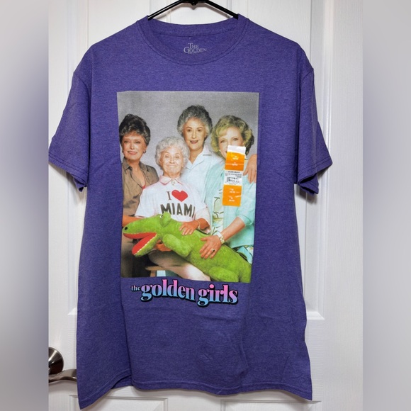 NEW Golden Girls Graphic Purple Tee - Picture 1 of 5